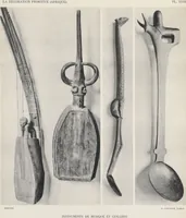 Picture 22 of 53 from La decoration primitive : Afrique : quarante-deux planches accompagnées d'une préface et d'une table descriptive / P.-C. Lepage (1922), leaf 48