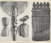 Picture 35 of 53 from La decoration primitive : Afrique : quarante-deux planches accompagnées d'une préface et d'une table descriptive / P.-C. Lepage (1922), leaf 62