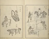 An illustration from Guide to Chinese Painting (Kanga shinan nihen 漢画指南二編), Second Series : [volume 3] (1810)