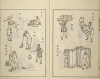An illustration from Guide to Chinese Painting (Kanga shinan nihen 漢画指南二編), Second Series : [volume 3] (1810)