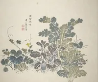 An illustration from Yūsai Picture Album (Yūsai gafu 融齋畫譜) (1831)