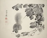 An illustration from Yūsai Picture Album (Yūsai gafu 融齋畫譜) (1831)