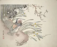 An illustration from Yūsai Picture Album (Yūsai gafu 融齋畫譜) (1831)