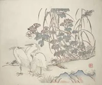 An illustration from Yūsai Picture Album (Yūsai gafu 融齋畫譜) (1831)
