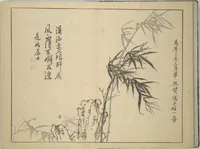 Picture 6 of 12 from The Four Worthies (Plum, Bamboo, Orchid, Chrysanthemum) (Shikunshi 竹洞四君子) (1850), leaf 11