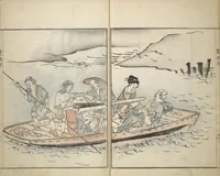 An illustration from Sōnan (Chinnen) Picture Album (Sōnan gafu 楚南画譜) (1834)