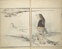 An illustration from Sōnan (Chinnen) Picture Album (Sōnan gafu 楚南画譜) (1834)
