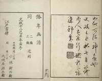 An illustration from Customs of the Eastern Capital (Edo) (Azuma no teburi あづまの手ぶり) (1829)