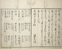 An illustration from Customs of the Eastern Capital (Edo) (Azuma no teburi あづまの手ぶり) (1829)