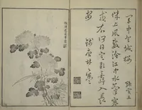 An illustration from Primer on Eight Varieties of Painting (Hasshu gafu 八集画譜) (1672)