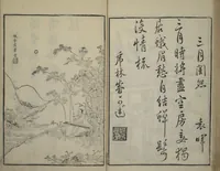 Picture 22 of 38 from Primer on Eight Varieties of Painting (Hasshu gafu 八集画譜) (1672), leaf 37