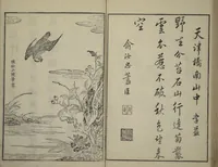 An illustration from Primer on Eight Varieties of Painting (Hasshu gafu 八集画譜) (1672)