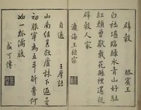 An illustration from Primer on Eight Varieties of Painting (Hasshu gafu 八集画譜) (1672)