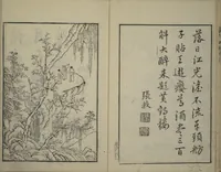 An illustration from Primer on Eight Varieties of Painting (Hasshu gafu 八集画譜) (1672)