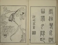 An illustration from Primer on Eight Varieties of Painting (Hasshu gafu 八集画譜) (1672)