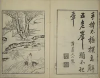 An illustration from Primer on Eight Varieties of Painting (Hasshu gafu 八集画譜) (1672)