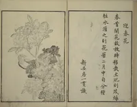 An illustration from Primer on Eight Varieties of Painting (Hasshu gafu 八集画譜) (1672)