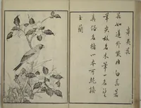 An illustration from Primer on Eight Varieties of Painting (Hasshu gafu 八集画譜) (1672)