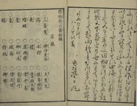 An illustration from Ideas for Various Things of the Seasons (Shiki Tsukurimono shukō no tane 四季造物趣向種) : [volume 1] (1837)