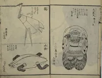 An illustration from Ideas for Various Things of the Seasons (Shiki Tsukurimono shukō no tane 四季造物趣向種) : [volume 1] (1837)