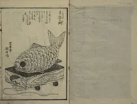 An illustration from Ideas for Various Things of the Seasons (Shiki Tsukurimono shukō no tane 四季造物趣向種) : [volume 2] (1837)