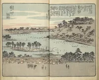 An illustration from Picture Book of the Souvenirs of Edo (Ehon Edo miyage 絵本江戸土産) : [volume 03] (1850)