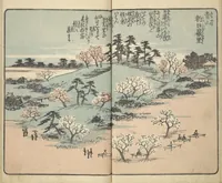 An illustration from Picture Book of the Souvenirs of Edo (Ehon Edo miyage 絵本江戸土産) : [volume 03] (1850)