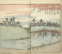 An illustration from Picture Book of the Souvenirs of Edo (Ehon Edo miyage 絵本江戸土産) : [volume 05] (1850)