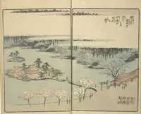 An illustration from Picture Book of the Souvenirs of Edo (Ehon Edo miyage 絵本江戸土産) : [volume 07] (1850)