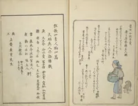 Picture 24 of 31 from Picture Album of People with Kyōka (Light Verse) (Kyōka shiki jinbutsu 狂歌四季人物) (1855), leaf 27