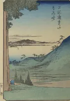 An illustration from One Hundred Views of Mount Fuji (Fujimi hyakuzu 富士見百図) (1859)