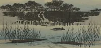 Picture 7 of 13 from Hiroshige Picture Album (Hiroshige gafu 広重画譜) (1862), leaf 14