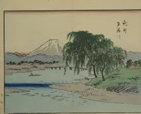 An illustration from Hiroshige Picture Album (Hiroshige gafu 広重画譜) (1862)