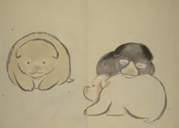 Picture 5 of 6 from Kōrin Picture Album (Kōrin gafu 光琳画譜) : [volume 2], leaf 14