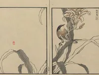 An illustration from Bairei Picture Album of One Hundred Birds (Bairei hyakuchō gafu 楳嶺百鳥畫譜) : [volume 3] (1881)