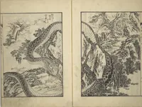 An illustration from An Illustrated New Edition of Suikoden (The Water Margin) (Shinpen suiko gaden 新編水滸画伝) (1805)