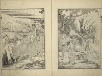 An illustration from An Illustrated New Edition of Suikoden (The Water Margin) (Shinpen suiko gaden 新編水滸画伝) (1805)