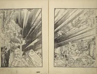 An illustration from An Illustrated New Edition of Suikoden (The Water Margin) (Shinpen suiko gaden 新編水滸画伝) (1805)