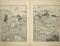 An illustration from An Illustrated New Edition of Suikoden (The Water Margin) (Shinpen suiko gaden 新編水滸画伝) (1805)