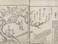An illustration from Picture Book: Ogura Hill (Ehon Ogurayama 絵本小倉山) : [volume 1] (1749)