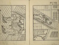 An illustration from An Illustrated New Edition of Suikoden (The Water Margin) (Shinpen suiko gaden 新編水滸画伝) (1805)