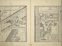 An illustration from An Illustrated New Edition of Suikoden (The Water Margin) (Shinpen suiko gaden 新編水滸画伝) (1805)