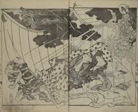 Picture 7 of 9 from The Mountains of Husband and Wife (Onyo imoseyama 阥阦妹背山) (1810), leaf 22