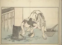 Picture 2 of 10 from A Realistic Sketchbook by Hokusai (Hokusai shashin gafu 北斎写真画譜) (1814), leaf 7