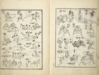 An illustration from The Quick Pictorial Dictionary (Ehon hayabiki 画本早引) : [volume 1] (1817)