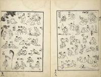 An illustration from The Quick Pictorial Dictionary (Ehon hayabiki 画本早引) : [volume 1] (1817)