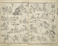 An illustration from The Quick Pictorial Dictionary (Ehon hayabiki 画本早引) : [volume 2] (1819)