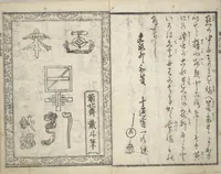 An illustration from The Quick Pictorial Dictionary (Ehon hayabiki 画本早引) : [volume 2] (1819)