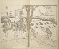 An illustration from Various Pictures by Hokusai (Hokusai soga 北斎麁画) (1820)