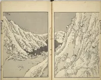 An illustration from One Hundred Views of Mount Fuji (Fugaku hyakkei 富嶽百景) : [volume 3] (1849)